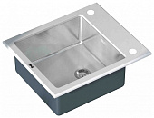 Кухонная мойка ZorG Inox-Glass 600*510 Gl-6051-White
