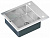 Кухонная мойка ZorG Inox-Glass 600*510 Gl-6051-White