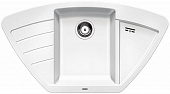 Кухонная мойка Blanco Zia 9E, мойка, гранит, белый , без кл-ав 514758