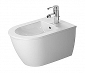 Биде подвесное Duravit Darling 370 x 540 с переливом, с плоск. под смес. вкл. крепл. 2