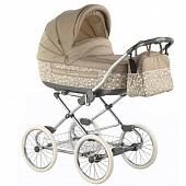 Коляска Roan Marita Prestige 2 в 1 (дождевик+моск. Сетка колеса белые 14) S-126