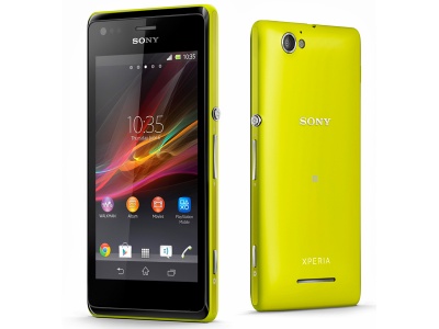 Sony Xperia M Yellow