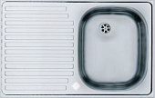 Кухонная мойка Franke Pil 611~3 1,2  спереливом,чаша справа,размер78*50 см.,шкаф 40, нержавеющая сталь,дек