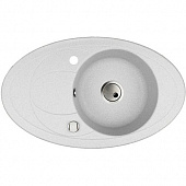 Кухонная мойка Kuppersberg Capri 1B1d White Alabas.
