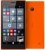 Nokia Lumia 730 Dual Sim + черная крышка (оранжевый)
