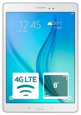 Планшет Samsung Galaxy Tab A 8.0 Lte (белый)