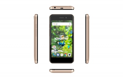 Смартфон Digma A453 3G Linx,золотистый