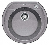 Кухонная мойка Blanco Rondoval 45 темная скала Silgranit 518915
