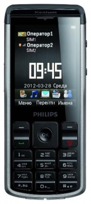 Philips Xenium X333 Black Grey