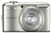 Фотоаппарат Nikon L28 серебр.