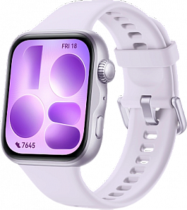 Смарт-часы Huawei Watch Fit 5 Purple Fluoroelastomer Strap
