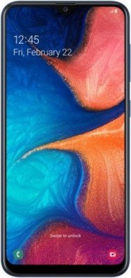 Смартфон Samsung Galaxy A20 3/32Gb Blue (синий)