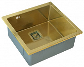 Кухонная мойка ZorG Inox -Pvd Szr-44 Bronze