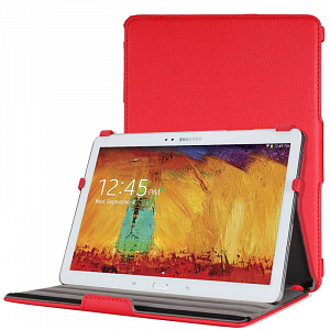 Чехол Eg для Samsung Galaxy Note 10.1 P6050 кожаный Красный