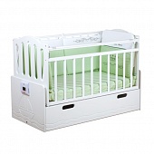 Кровать-качалка Daka Baby Укачай-ка 03 Белый