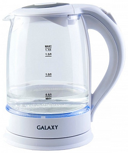 Чайник Galaxy Gl 0553 2200Вт, 1,7л стекло