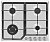 Газовая варочная панель Ardesia F 64 Gtx