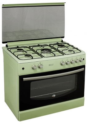 Газовая плита Ricci Rgc9000lg светло-зеленый