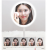Зеркало косметическое Xiaomi Doco Daylight Small Mojito Mirror Pro (белое) Hzj001