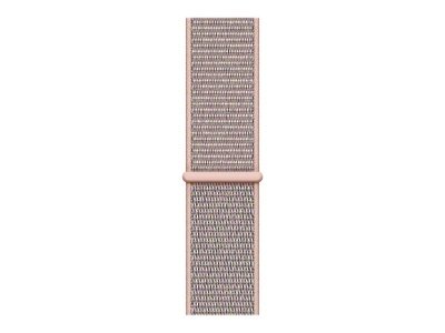 Apple Watch Series 4 Gps 40mm Gold Aluminum Case with Pink Sand Sport Loop (Спортивный браслет цвета «розовый песок») MU692