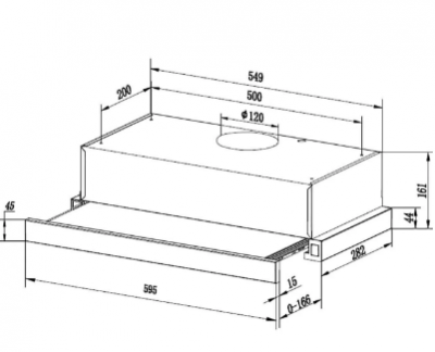 Вытяжка Hebermann Hbfh 60.2 W