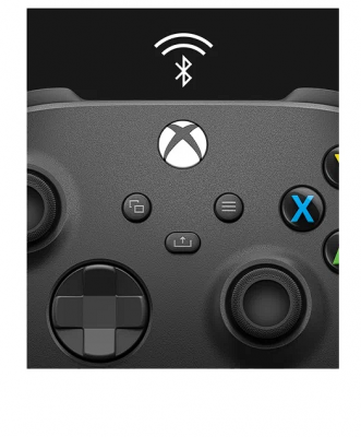 Геймпад Microsoft Xbox Series S/X Carbon Black + кабель для Pc