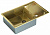 Кухонная мойка ZorG Inox -Pvd Оборачиваемая Szr-5080-Bronze