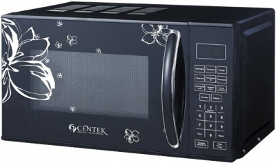 Микроволновая печь Centek Ct-1579 (черный, Цветы)
