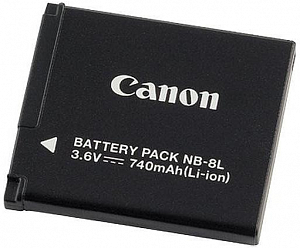 Аккумулятор Canon Nb-8L