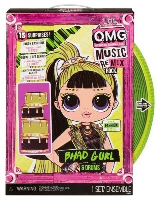 Кукла Лол Surprise OMG Remix Rock Bhad Gurl, 25 см, 577584