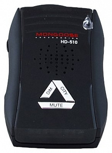Антирадар Mongoose HD-510ST(стрелка, матовый)