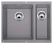Кухонная мойка Blanco Subline 340,160-U антрацит Silgranit с кл-авт 513795