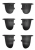 Набор силиконовых чехлов с насадками для триггера Ps5 (Ix-Ps010)
