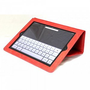 Чехол Eg 785 для iPad кожаный Красный