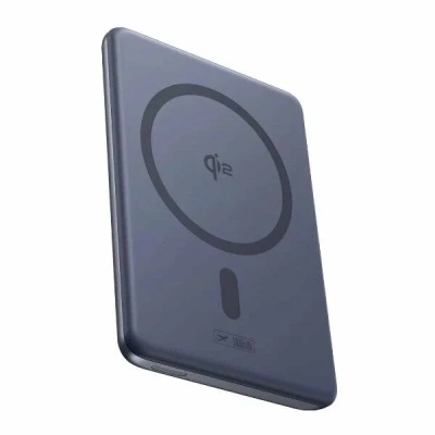 Baseus Picogo AM31 Qi2 Ultra-Mini Magnetic Power Bank 5000mah 20W Space Grey