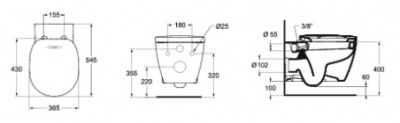 Унитаз Ideal Standard Connect E781901