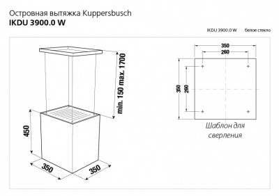 Вытяжка Kuppersbusch Ikdu3900.0w