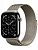 Apple Watch Series 11 46mm Titanium Natural with Milanese Loop