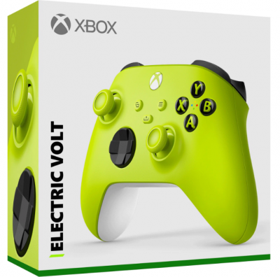 Геймпад Microsoft Xbox Series, Electric volt (зеленый)