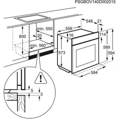 Духовой шкаф Electrolux Opea7553x