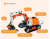 Конструктор Xiaomi Onebot Mini Excavator Orange (Obqxkk95aiqi)