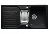 Кухонная мойка Blanco Classic 6 S-F гранитная 2 чаши с крылом, цвет антрацит 510963
