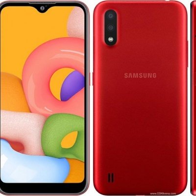 Смартфон Samsung Galaxy A01 красный