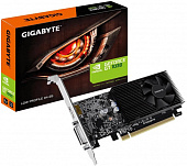 Видеокарта Gigabyte Pci-E Gv-N1030d4-2Gl Nvidia GeForce Gt 1030 2048Mb 64 Ddr4 1177/2100 DVIx1 HDMIx1