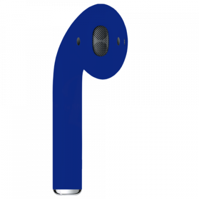 Беспроводная гарнитура Apple AirPods 2 Color (без беспроводной зарядки чехла) - Matte Dark Blue