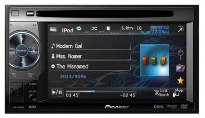 Магнитола автомобильная Pioneer Avh-1400Dvd