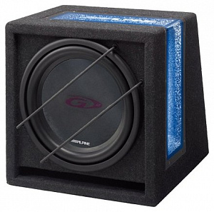 Сабвуфер Alpine Sbe-1244Br
