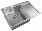 Кухонная мойка ZorG Inox 780*510 X-7851-L
