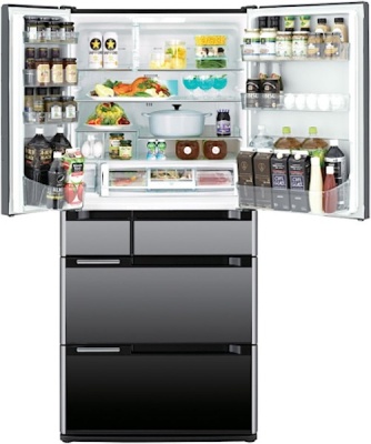 Холодильник Hitachi R-E 6800 Xu X зеркальный