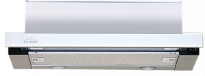 Вытяжка Elikor Интегра Glass 50Н-400-В2г нерж,стекло белое